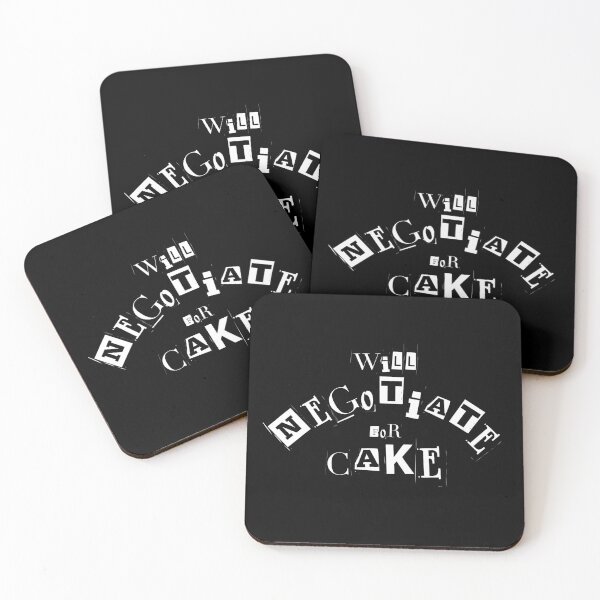 Item preview, Will Negotiate For Cake Funny Graphic designed and sold by Snedsdigital.
