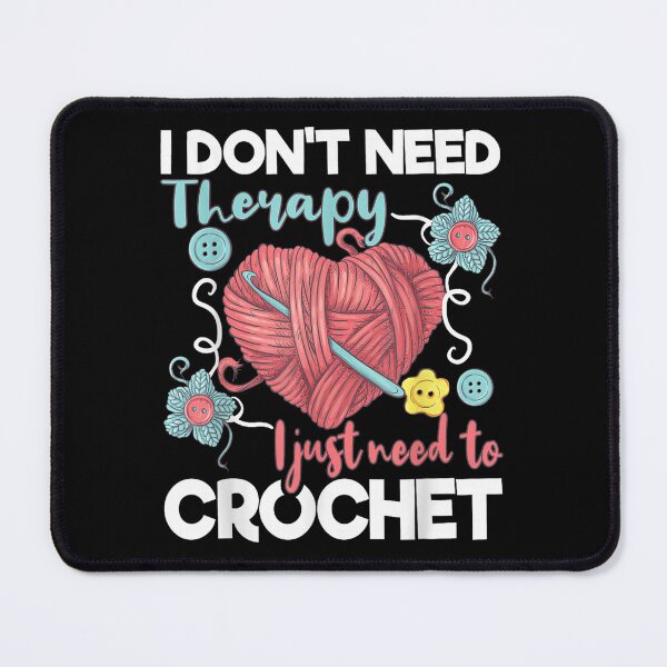 Item preview, Crocheting Funny Quote designed and sold by goombi-creative.