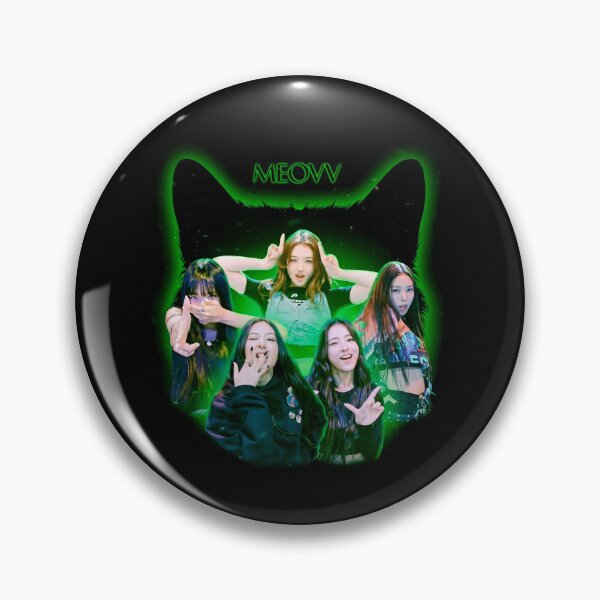 Item preview, MEOVV Cyberpunk Neon Green Cat Silhouette Kpop Aesthetic designed and sold by moamaxshop.
