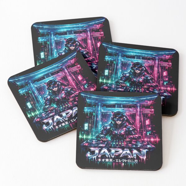 Item preview, Neo Tokyo DJ Cyberpunk - Japan Rave designed and sold by  ZenRave Designs.