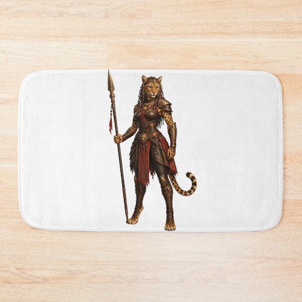 Item preview, Leopard Spear Maiden designed and sold by FyreHorse Designs.