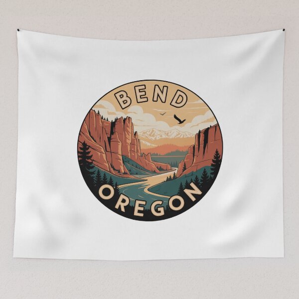 Item preview, Bend Oregon: Red Rock Canyon River designed and sold by CircinusStore.