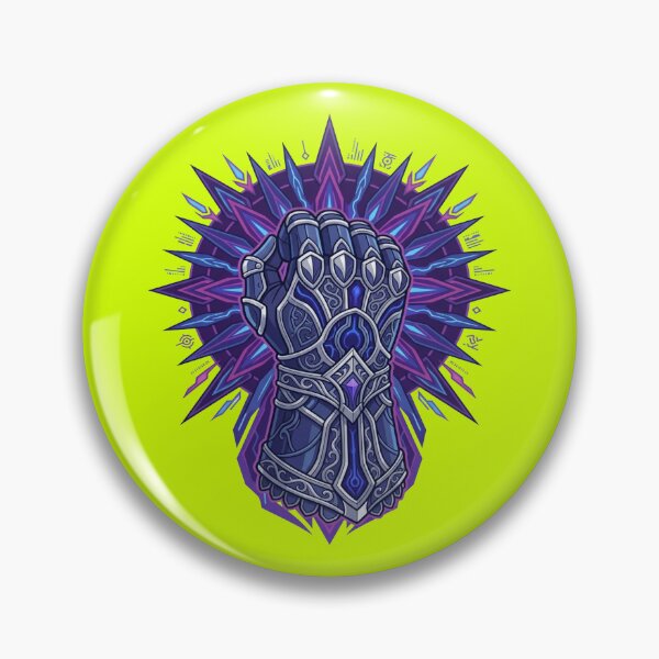 Item preview, Sci-Fi Fantasy Gauntlet - Dark Fantasy Mecha Armor Crest designed and sold by Dzblack.