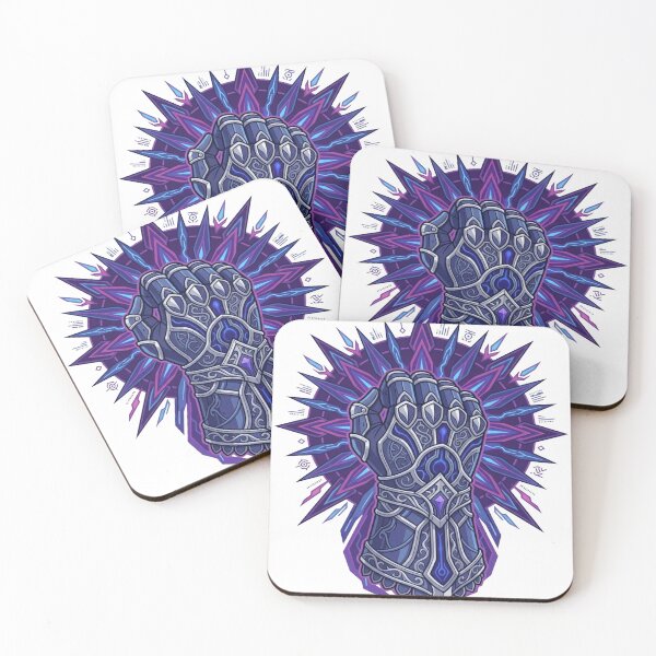 Item preview, Sci-Fi Fantasy Gauntlet - Dark Fantasy Mecha Armor Crest designed and sold by Dzblack.