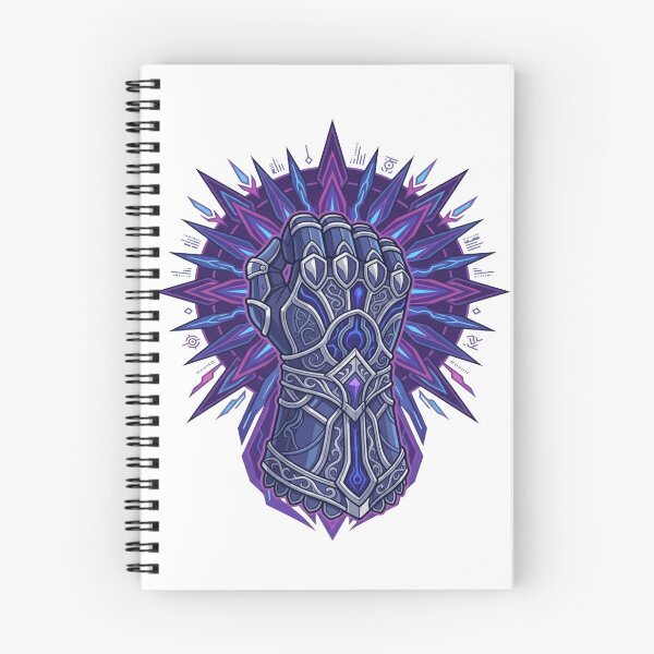 Item preview, Sci-Fi Fantasy Gauntlet - Dark Fantasy Mecha Armor Crest designed and sold by Dzblack.