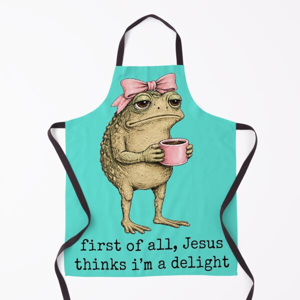 Item preview, First Of All Jesus Thinks I'm A Delight designed and sold by NoThoughtsCat.