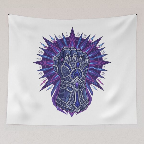 Item preview, Sci-Fi Fantasy Gauntlet - Dark Fantasy Mecha Armor Crest designed and sold by Dzblack.
