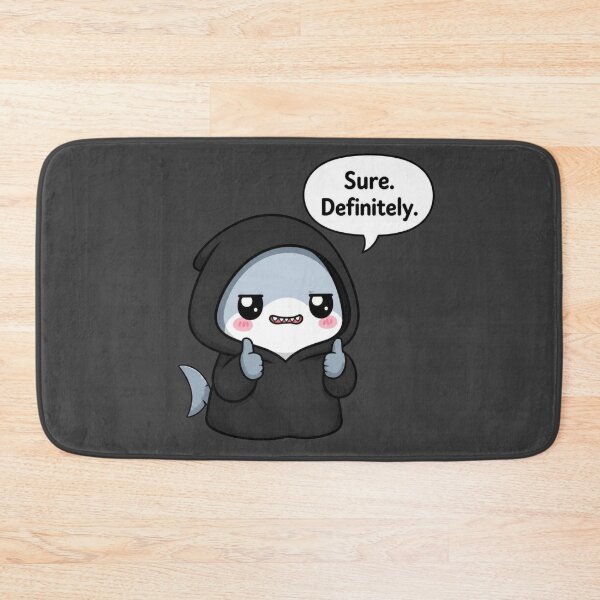 Item preview, Sarcastic Shark – Sure. Definitely. designed and sold by Icareis-Studios.
