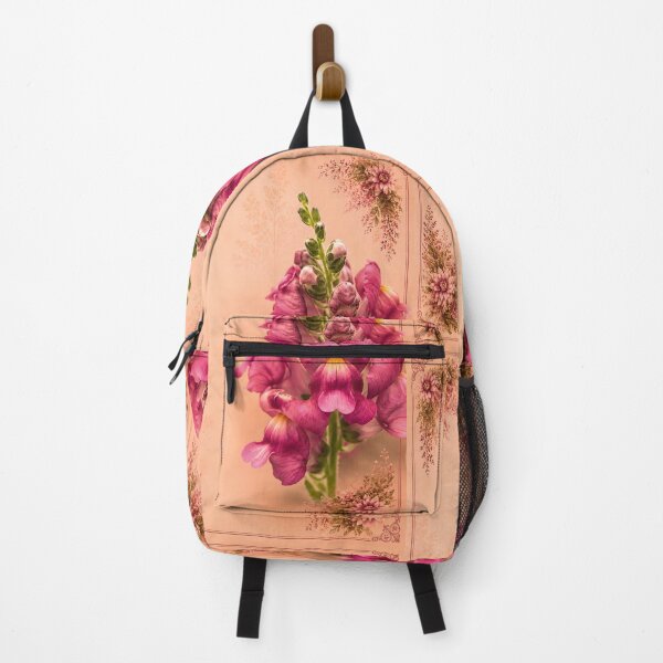 Item preview, Pink Snapdragon Botanical Art | Antirrhinum majus Fine Art Floral Print designed and sold by ViolafleurViolett.