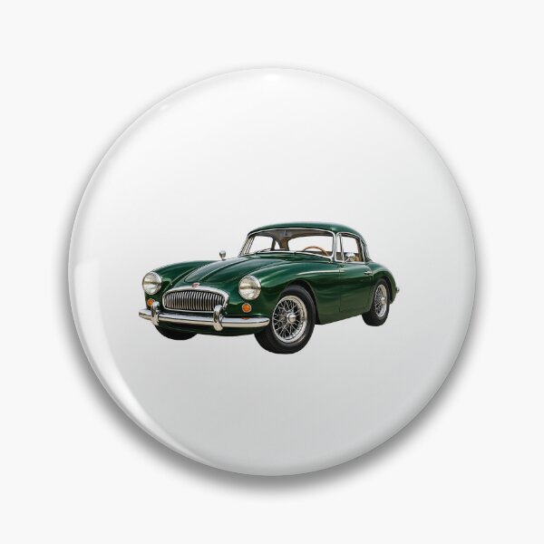 Item preview, Cute Shiny Retro British Classic Car Illustration | Vintage Automobile Design PNG designed and sold by Fabrifrank.