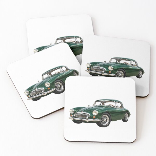 Item preview, Cute Shiny Retro British Classic Car Illustration | Vintage Automobile Design PNG designed and sold by Fabrifrank.