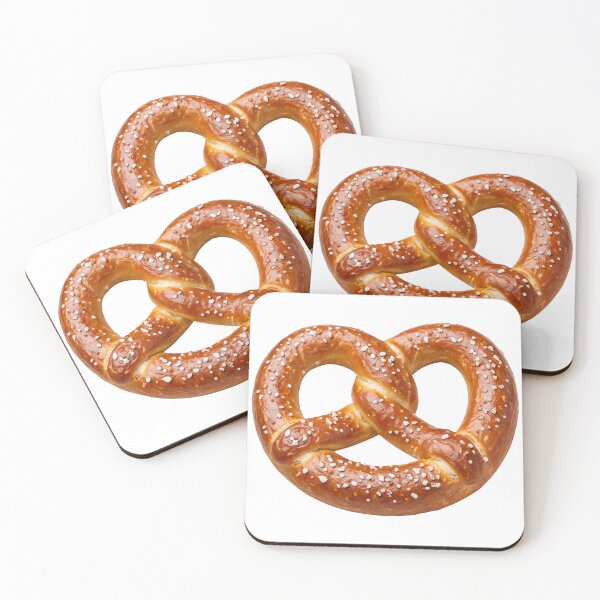 Item preview, Salted Pretzel Isolated on White designed and sold by PriyankaSonara.
