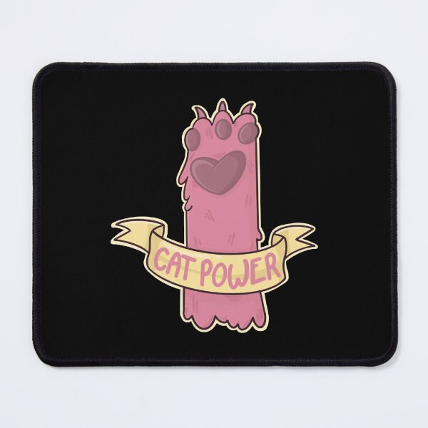 Item preview, Cat Power Cute Pink Kitten Sharp Teeth Lightning Art designed and sold by SpaceRadioer.