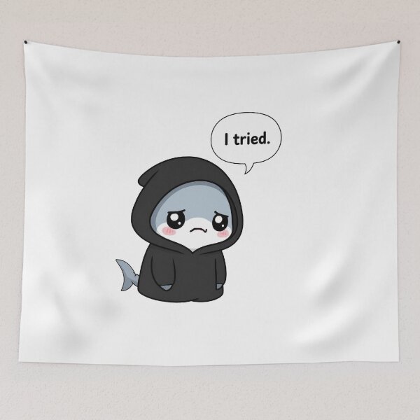 Item preview, Sarcastic Shark – I Tried designed and sold by Icareis-Studios.