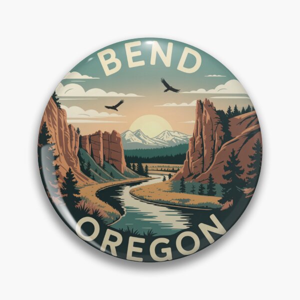 Item preview, Bend Oregon: Canyon River Landscape designed and sold by CircinusStore.