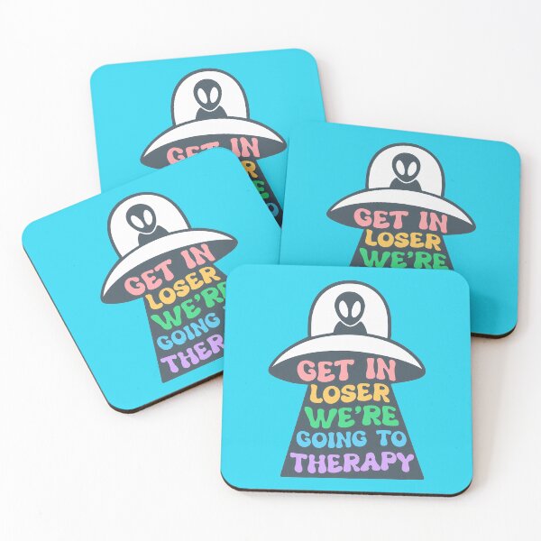 Item preview, Get In Loser We Are Going To Therapy designed and sold by NoThoughtsCat.