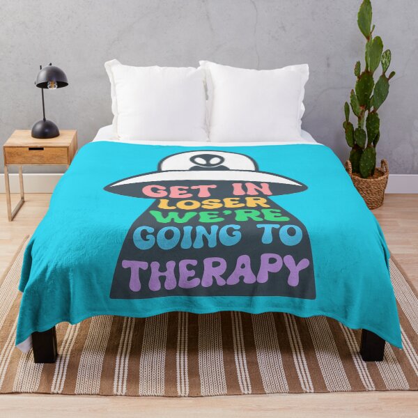 Item preview, Get In Loser We Are Going To Therapy designed and sold by NoThoughtsCat.