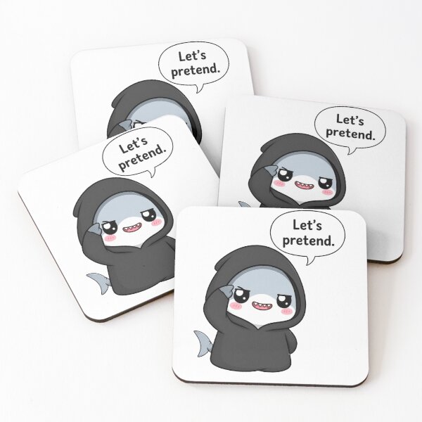 Item preview, Sarcastic Shark – Let’s Pretend designed and sold by Icareis-Studios.