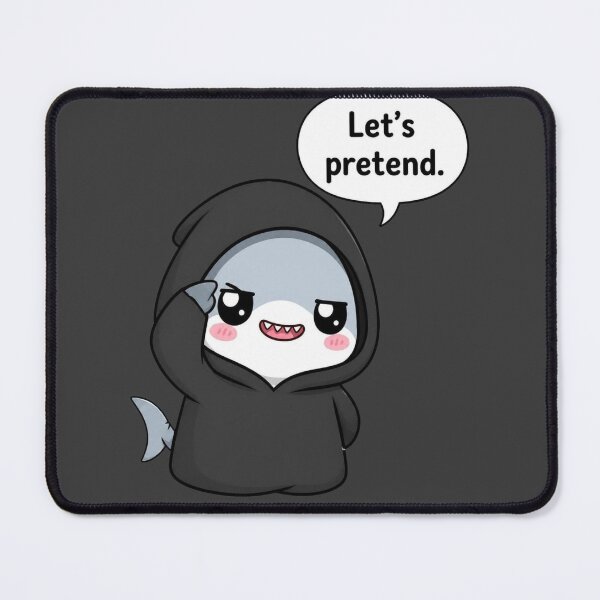 Item preview, Sarcastic Shark – Let’s Pretend designed and sold by Icareis-Studios.
