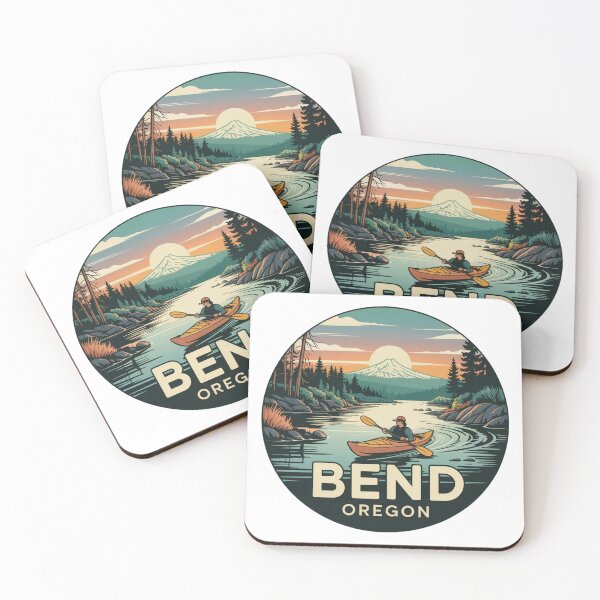 Item preview, Bend Oregon: Kayak River Sunset designed and sold by CircinusStore.