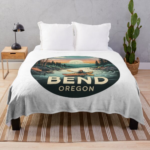 Item preview, Bend Oregon: Kayak River Sunset designed and sold by CircinusStore.