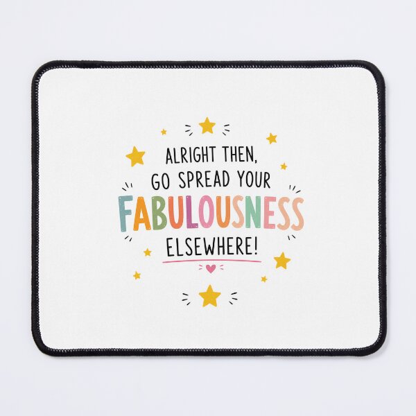 Item preview, Funny Leaving Work Card | Spread Your Fabulousness Farewell Card| Good Luck New Job Greeting designed and sold by Aesthetic-Avenue.