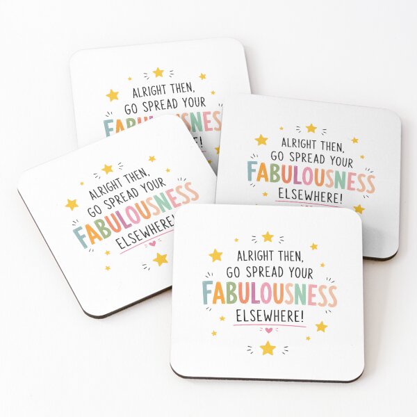 Item preview, Funny Leaving Work Card | Spread Your Fabulousness Farewell Card| Good Luck New Job Greeting designed and sold by Aesthetic-Avenue.