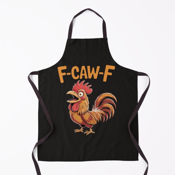 Item preview, F-Caw-F Funny Chicken Humor F-Caw-F Quote Rooster Meme designed and sold by arttichoky.