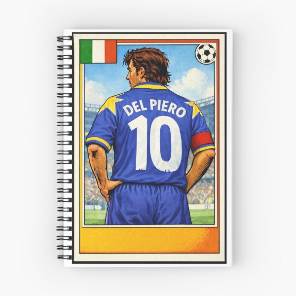 Item preview, Pinturicchio - Retro Del Piero Juventus away shirt. designed and sold by Tony Panini Retro.