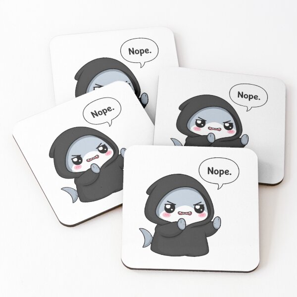Item preview, Sarcastic Shark – Nope designed and sold by Icareis-Studios.