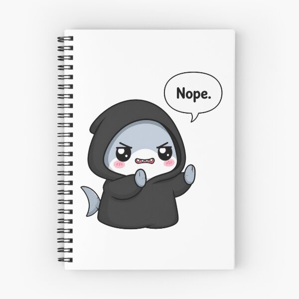 Item preview, Sarcastic Shark – Nope designed and sold by Icareis-Studios.