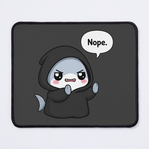 Item preview, Sarcastic Shark – Nope designed and sold by Icareis-Studios.