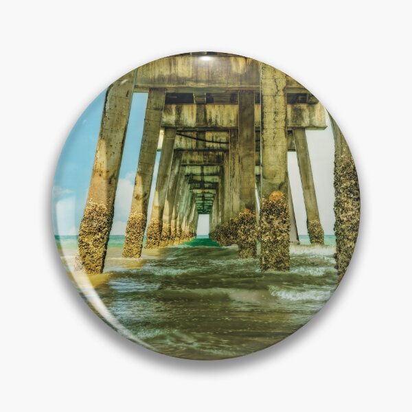 Item preview, Jacksonville Beach Pier Underneath designed and sold by Kay Brewer.