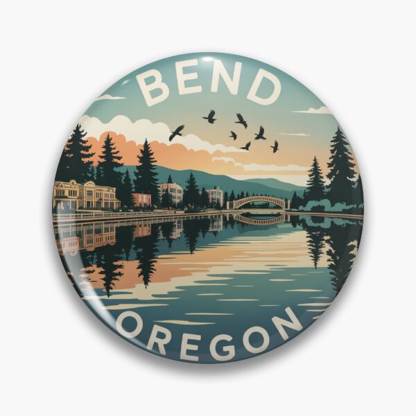 Item preview, Bend Oregon: Riverside Bridge View designed and sold by CircinusStore.