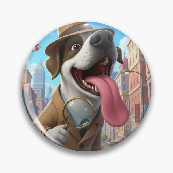 Item preview, The World's Greatest Dog Detective designed and sold by Echo Blanc.