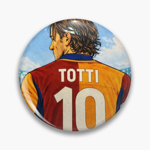 Item preview, Er Pupone - Retro Totti AS Roma shirt. designed and sold by Tony Panini Retro.