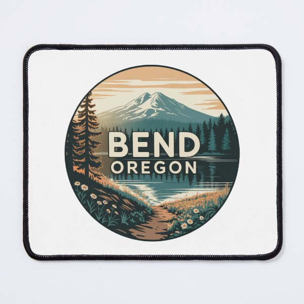 Item preview, Bend Oregon: Lakeside Mountain Trail designed and sold by CircinusStore.