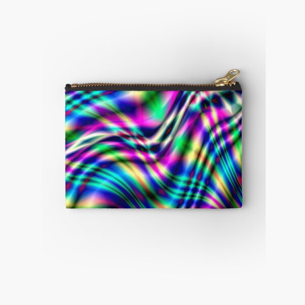 Item preview, Holographic Cyberpunk Neon Fluid Waves designed and sold by Happyabstract.