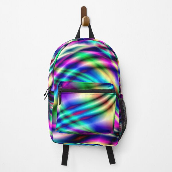 Item preview, Holographic Cyberpunk Neon Fluid Waves designed and sold by Happyabstract.