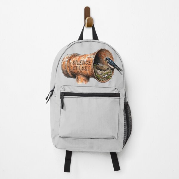 Item preview, Silence At Last - Swallow Nesting in Megaphone Art designed and sold by SoulPT.