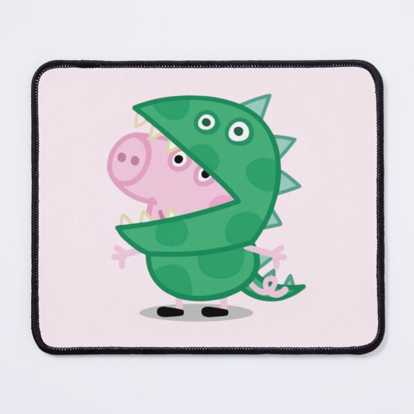 Item preview, George Pig in Green Dinosaur Costume | Cute Cartoon Illustration designed and sold by lilacWhim.