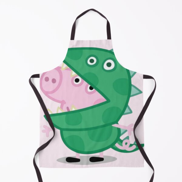 Item preview, George Pig in Green Dinosaur Costume | Cute Cartoon Illustration designed and sold by lilacWhim.