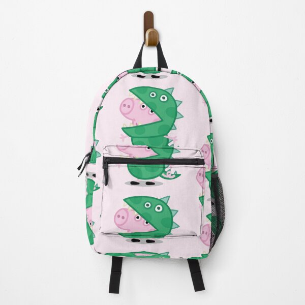 Item preview, George Pig in Green Dinosaur Costume | Cute Cartoon Illustration designed and sold by lilacWhim.