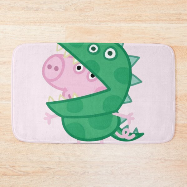 Item preview, George Pig in Green Dinosaur Costume | Cute Cartoon Illustration designed and sold by lilacWhim.