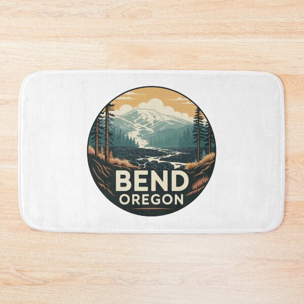 Item preview, Bend Oregon: Mountain River Scene designed and sold by CircinusStore.