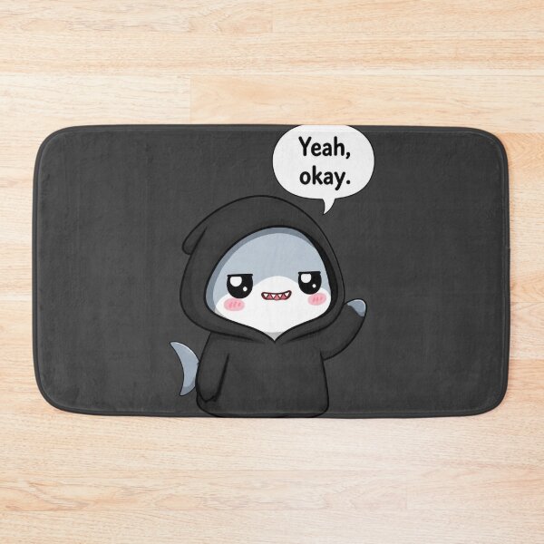 Item preview, Sarcastic Shark – Yeah, Okay designed and sold by Icareis-Studios.