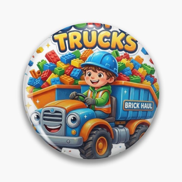 Item preview, BLOCKY BIN TRUCKS designed and sold by likbatonboot.
