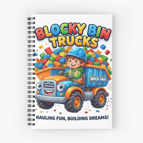 Item preview, BLOCKY BIN TRUCKS designed and sold by likbatonboot.