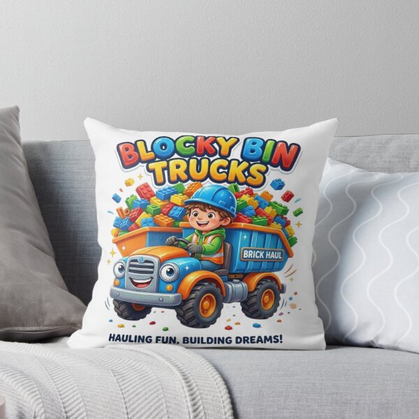 Item preview, BLOCKY BIN TRUCKS designed and sold by likbatonboot.