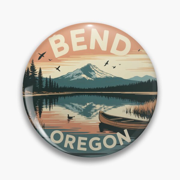 Item preview, Bend Oregon: Lakeside Canoe Sunset designed and sold by CircinusStore.